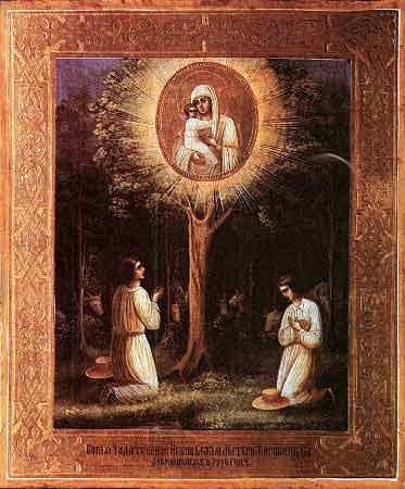  Ікона Любецької Божої Матері....(раннє зображення) 